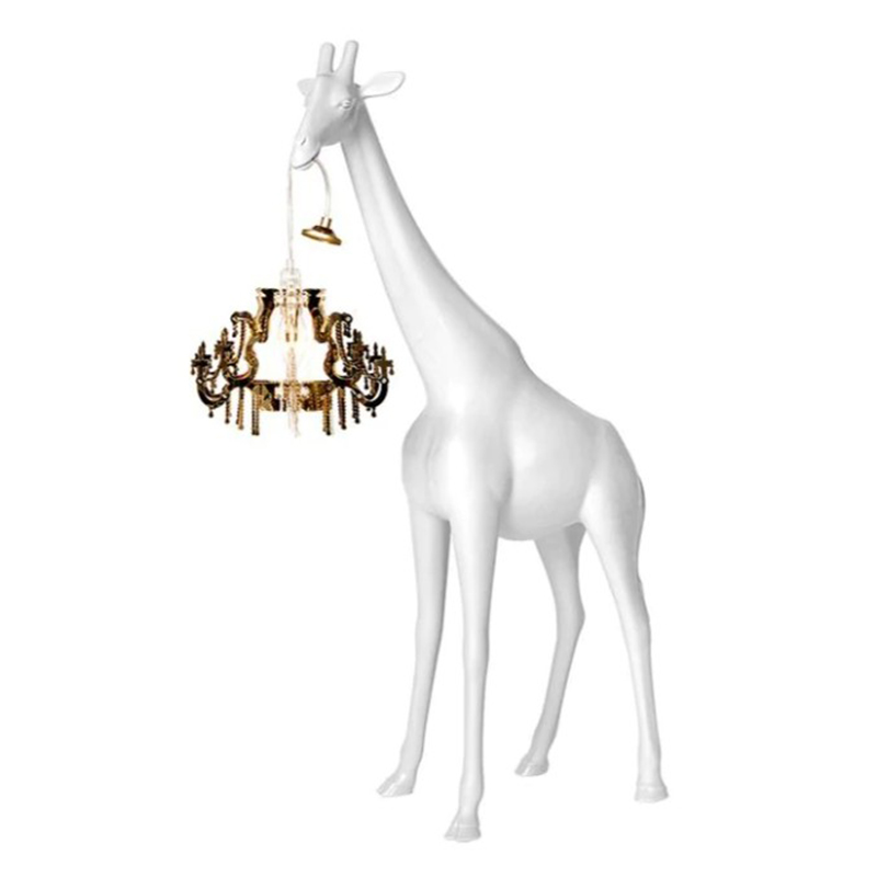 Настольная лампа белый жираф White Giraffe Table Lamp Белый Настольная лампа белый жираф White Giraffe Table Lamp Белый в Орле | Loft Concept