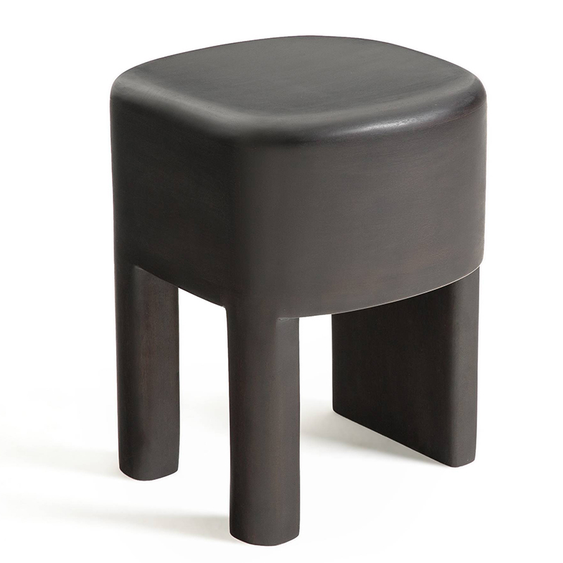 Приставной стол Mordred Mango Black Side Table Черный Приставной стол Mordred Mango Black Side Table Черный в Орле | Loft Concept