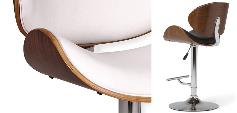 Барный стул Lounge Bar Stool белый Барный стул Lounge Bar Stool белый - Loft-Concept в Орле