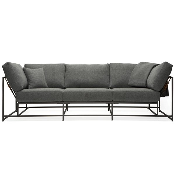 Диван Grey Wool Sofa Серый (Gray) Диван Grey Wool Sofa Серый (Gray) в Орле | Loft Concept