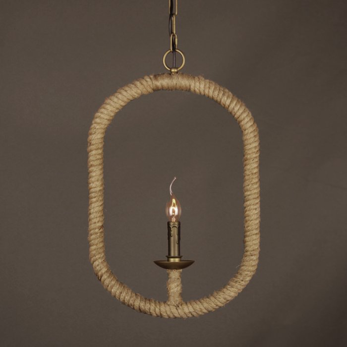 Подвесной светильник Oval Loft Rope Light Подвесной светильник Oval Loft Rope Light в Орле | Loft Concept