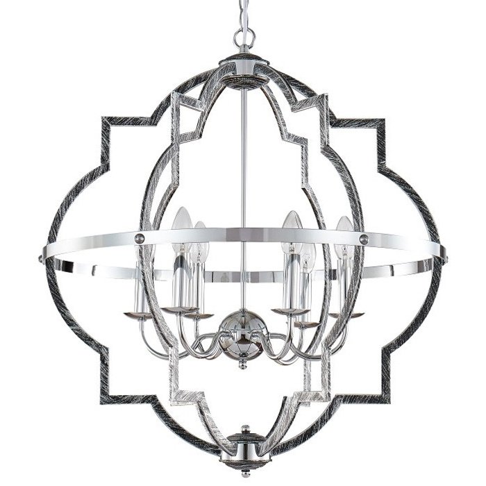 Люстра Arc Corners Chandelier Хром Серебро винтаж Люстра Arc Corners Chandelier Хром Серебро винтаж в Орле | Loft Concept