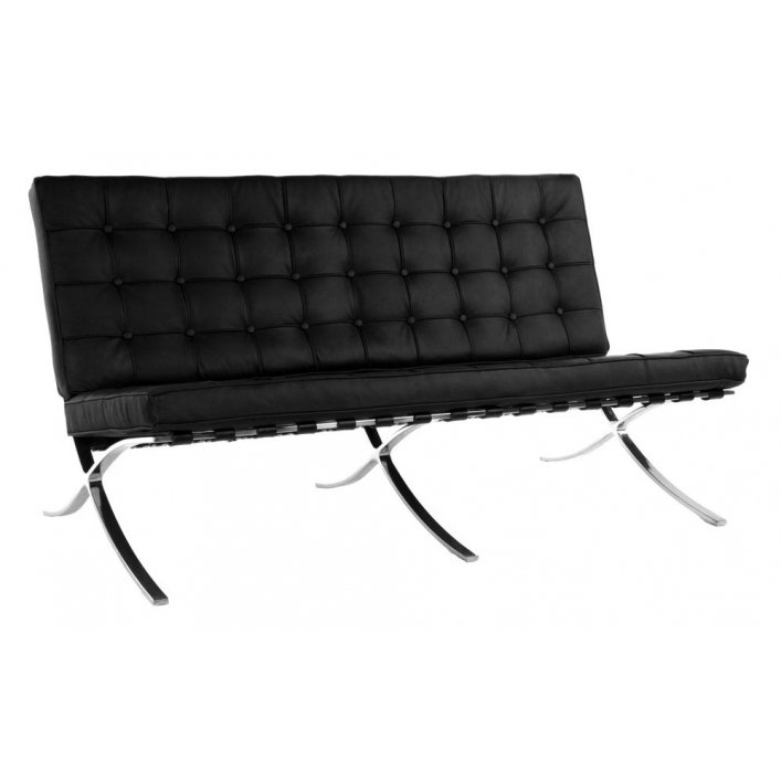 Диван Barcelona 2 seats Черный в Орле | Loft Concept 