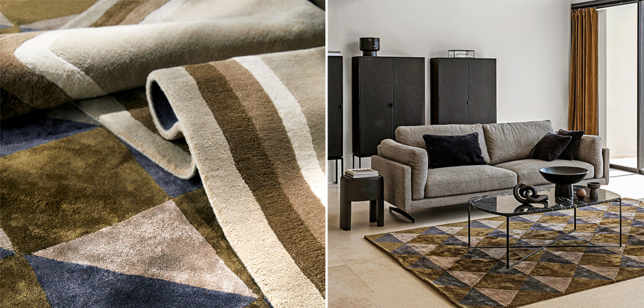 Ковер Carpet Geometric 100% вискоза Ковер Carpet Geometric 100% вискоза - Loft-Concept в Орле