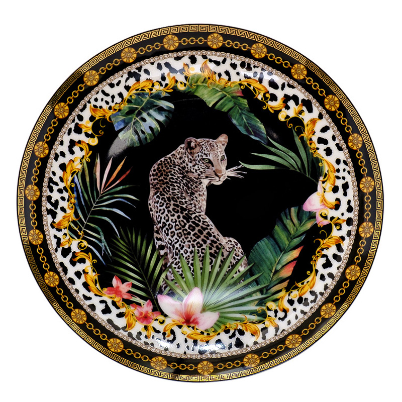 Тарелка TROPICS Leopard Мульти Тарелка TROPICS Leopard Мульти в Орле | Loft Concept