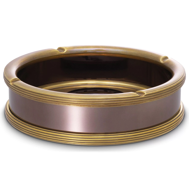 Пепельница Eichholtz Ashtray Ella Латунь Винтажная латунь Коричневый Пепельница Eichholtz Ashtray Ella Латунь Винтажная латунь Коричневый в Орле | Loft Concept