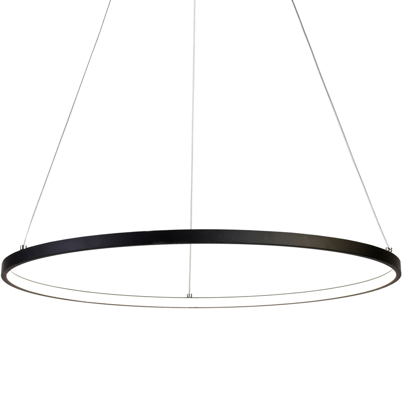 Люстра Ring Horizontal black Черный Люстра Ring Horizontal black Черный в Орле | Loft Concept