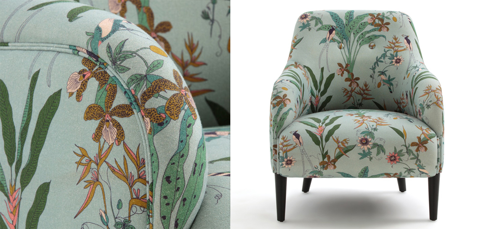Кресло Lipstick Fauteuil melange lin Кресло Lipstick Fauteuil melange lin - Loft-Concept в Орле