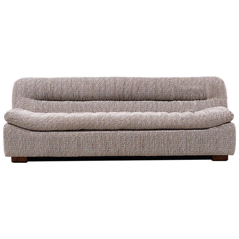 Диван Motley Sofa Красный Белый Коричневый в Орле | Loft Concept 