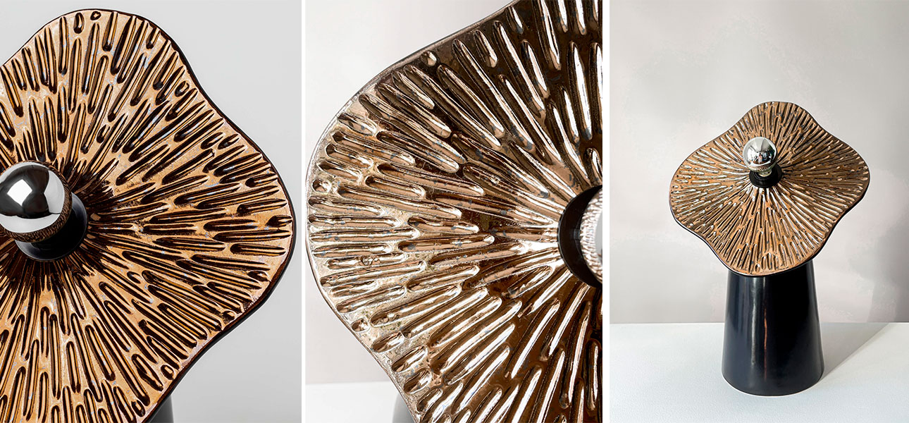 Настольные лампы FLAMMULINA бронзовый - фото №1