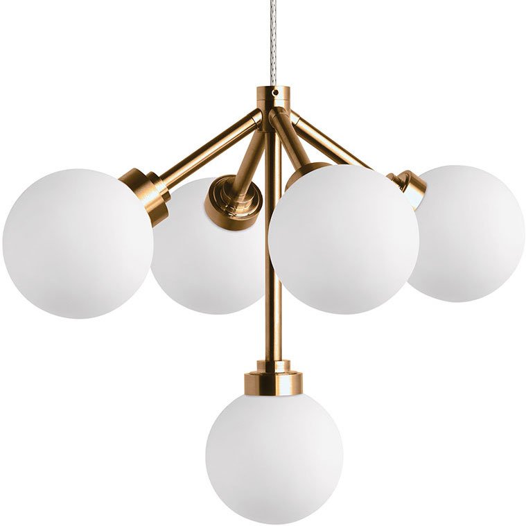 Люстра Tech Lighting Mara Chandelier Mini Золотой Белый Люстра Tech Lighting Mara Chandelier Mini Золотой Белый в Орле | Loft Concept