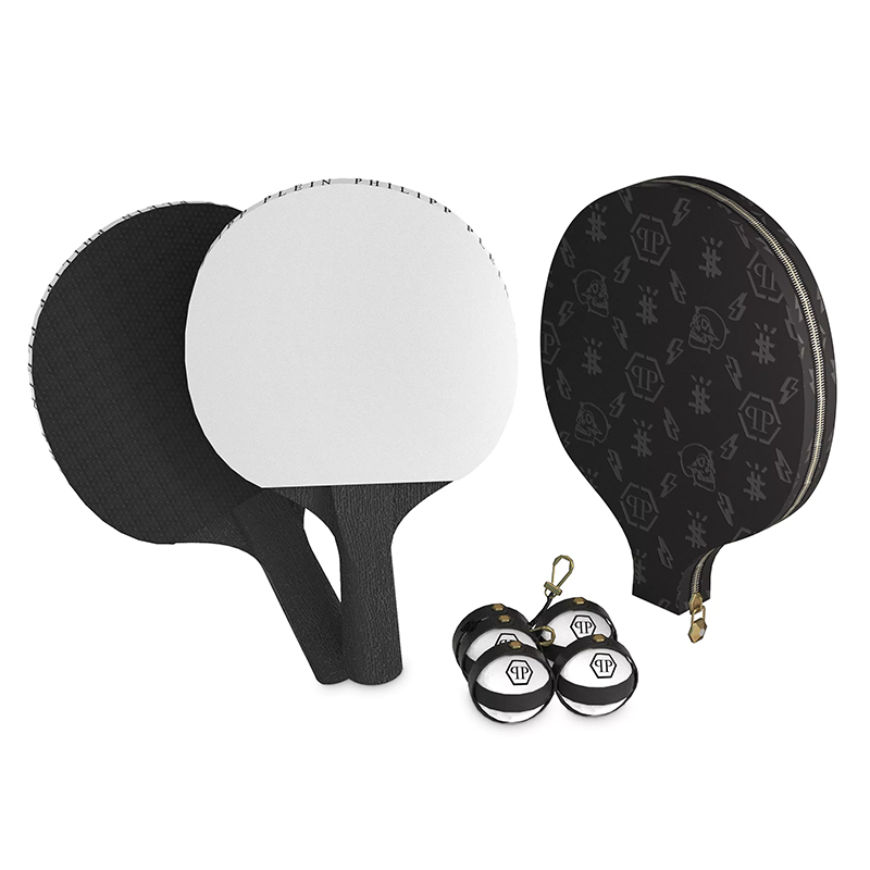 Набор для настольного тенниса Philipp Plein Tennis Table Racket Play Черно-белый Набор для настольного тенниса Philipp Plein Tennis Table Racket Play Черно-белый в Орле | Loft Concept
