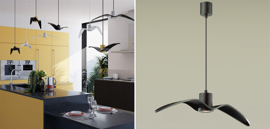 Подвесной светильник Seagull Average черный Подвесной светильник Seagull Average черный - Loft-Concept в Орле