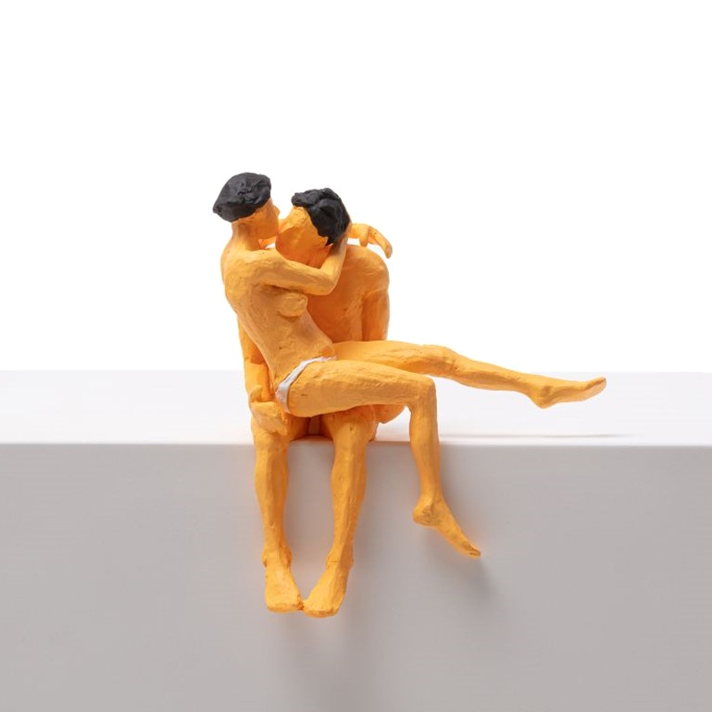 Статуэтка Seletti David & Esther Желтый Белый Статуэтка Seletti David & Esther Желтый Белый в Орле | Loft Concept