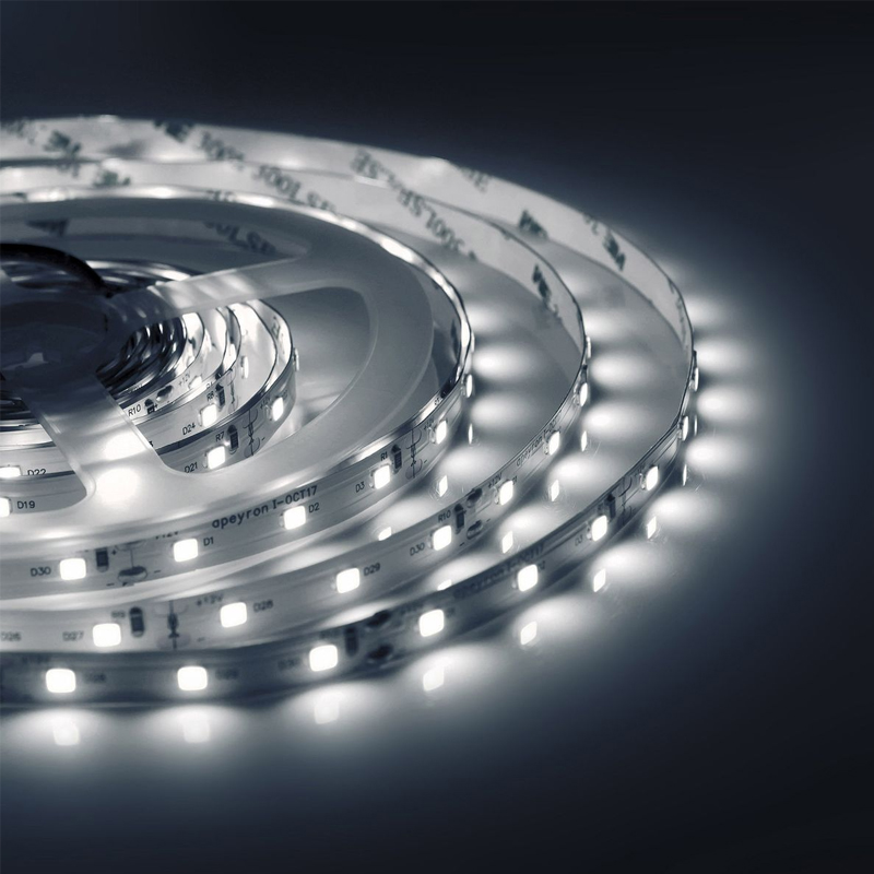Светодиодная влагозащищенная лента 4,8W/m 60LED/m 3528SMD 5м холодный белый Белый Светодиодная влагозащищенная лента 4,8W/m 60LED/m 3528SMD 5м холодный белый Белый в Орле | Loft Concept