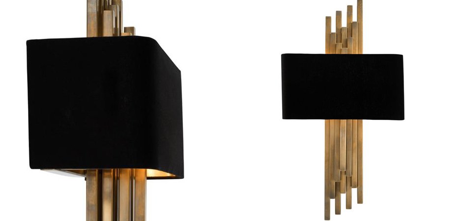 Бра Eichholtz Wall Lamp Caruso Brass Бра Eichholtz Wall Lamp Caruso Brass - Loft-Concept в Орле
