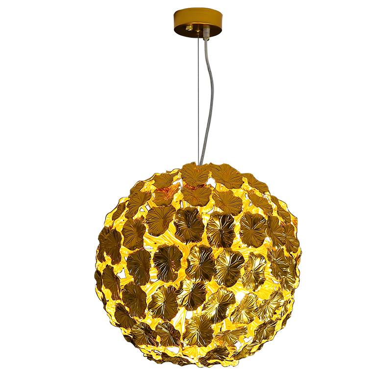 Люстра Bindweed Flower Ball Золотой Люстра Bindweed Flower Ball Золотой в Орле | Loft Concept