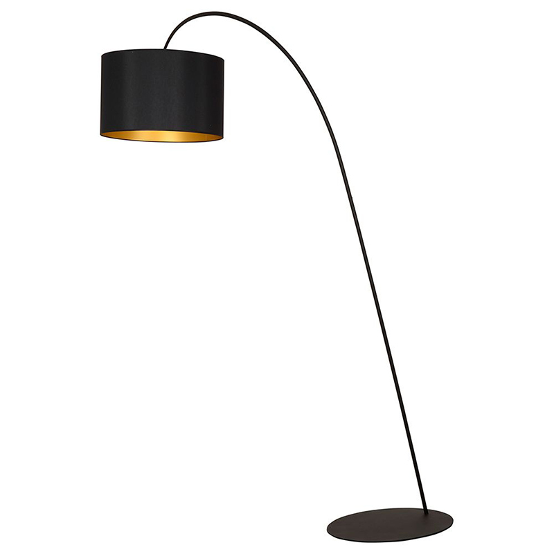 Торшер Fowler Black Черный Золотой Торшер Fowler Black Черный Золотой в Орле | Loft Concept