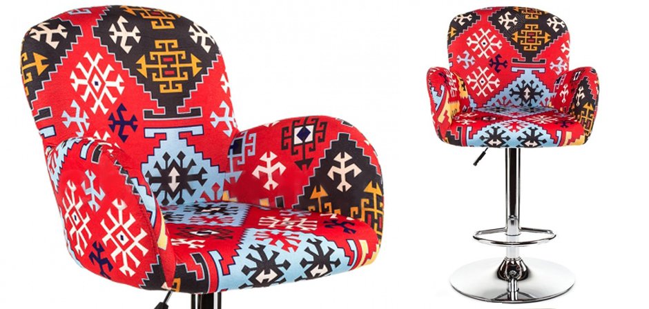 Барный стул Kelim Bar Stool Барный стул Kelim Bar Stool - Loft-Concept в Орле