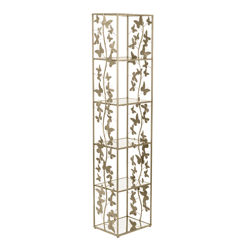 Стеллаж Gold Butterfly Золотой Стеллаж Gold Butterfly Золотой в Орле | Loft Concept