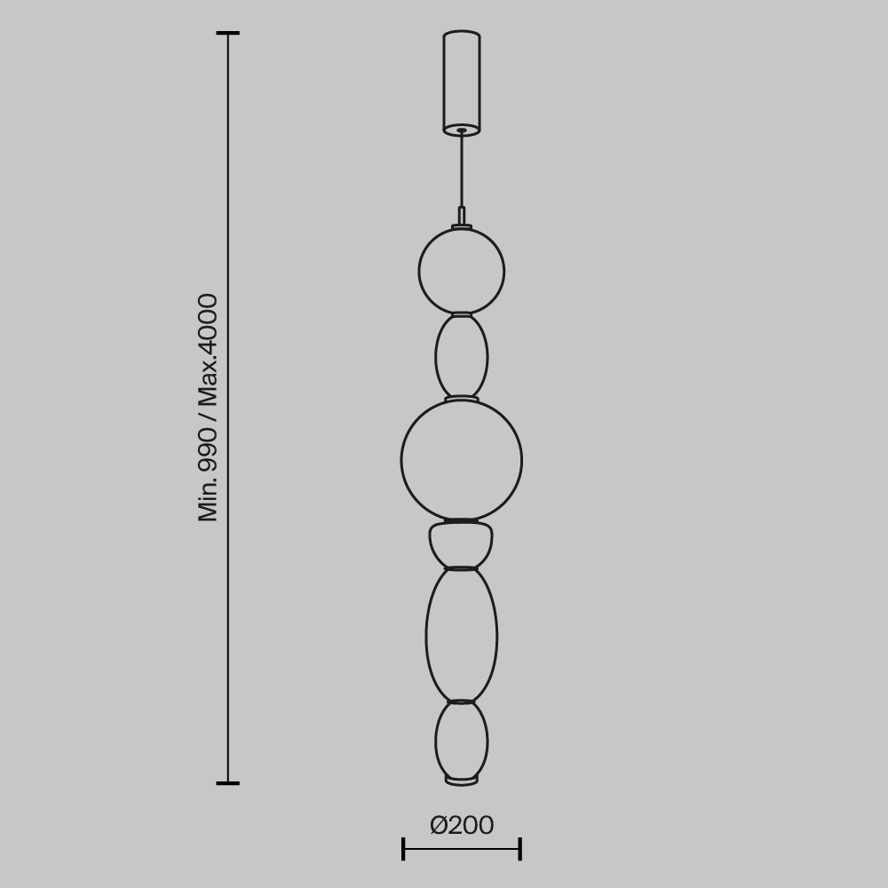 Подвесной светильник Adore LED 3000K 24Bт  в Орле