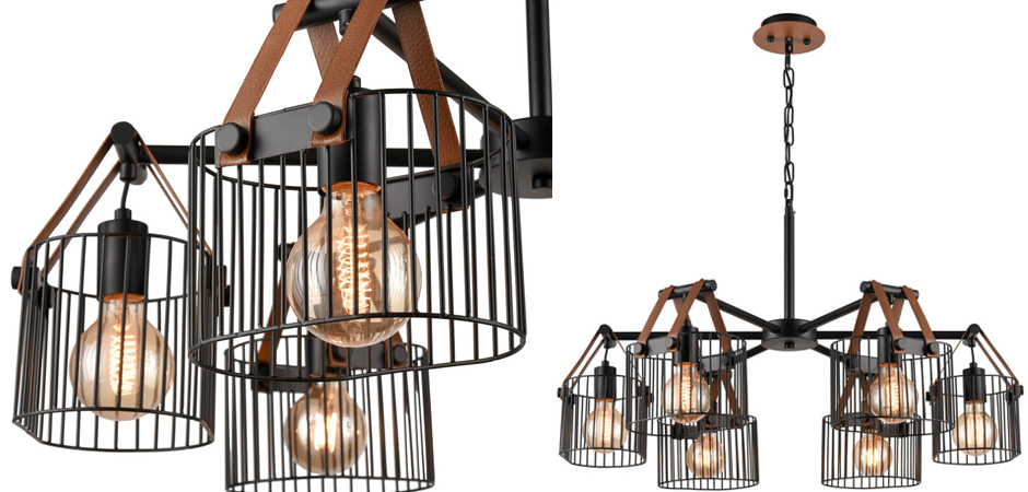 Люстра Cage Wire Color D76 Люстра Cage Wire Color D76 - Loft-Concept в Орле