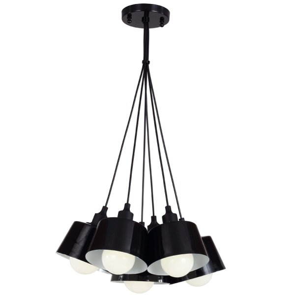 Люстра Compact Pendant Black Черный Люстра Compact Pendant Black Черный в Орле | Loft Concept