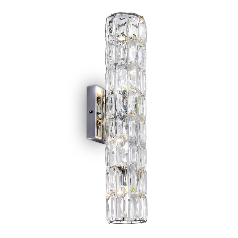 Бра Meg Cut Stone Base Прозрачный (Transparent) Хром Бра Meg Cut Stone Base Прозрачный (Transparent) Хром в Орле | Loft Concept