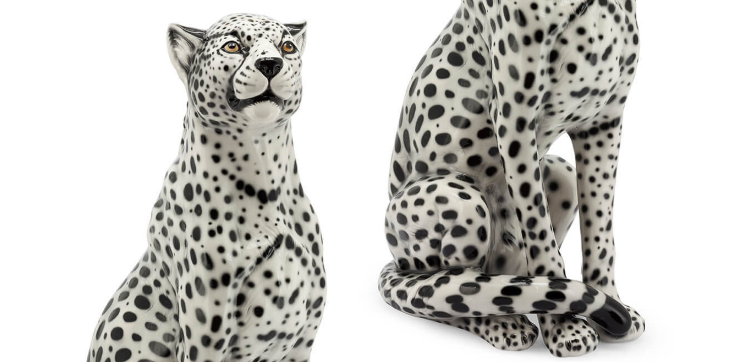 Аксессуар Гепард Abhika CHEETAH black and white - фото