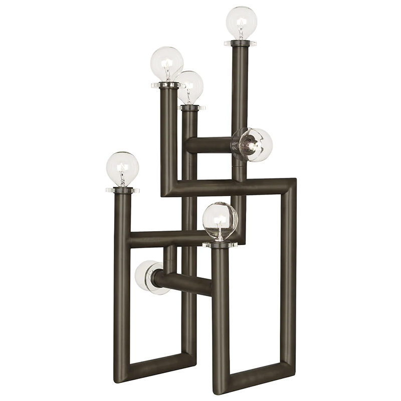 Настольная лампа Jonathan Adler Milano Modernist Table Lamp Bronze Темная бронза в Орле | Loft Concept 