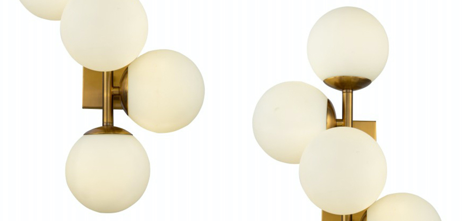 Бра White Balls Sconces Бра White Balls Sconces - Loft-Concept в Орле