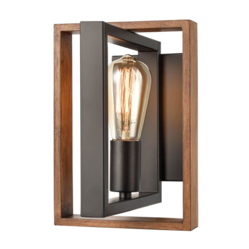 Бра Bismark Wall Lamp Коричневый Черный Бра Bismark Wall Lamp Коричневый Черный в Орле | Loft Concept