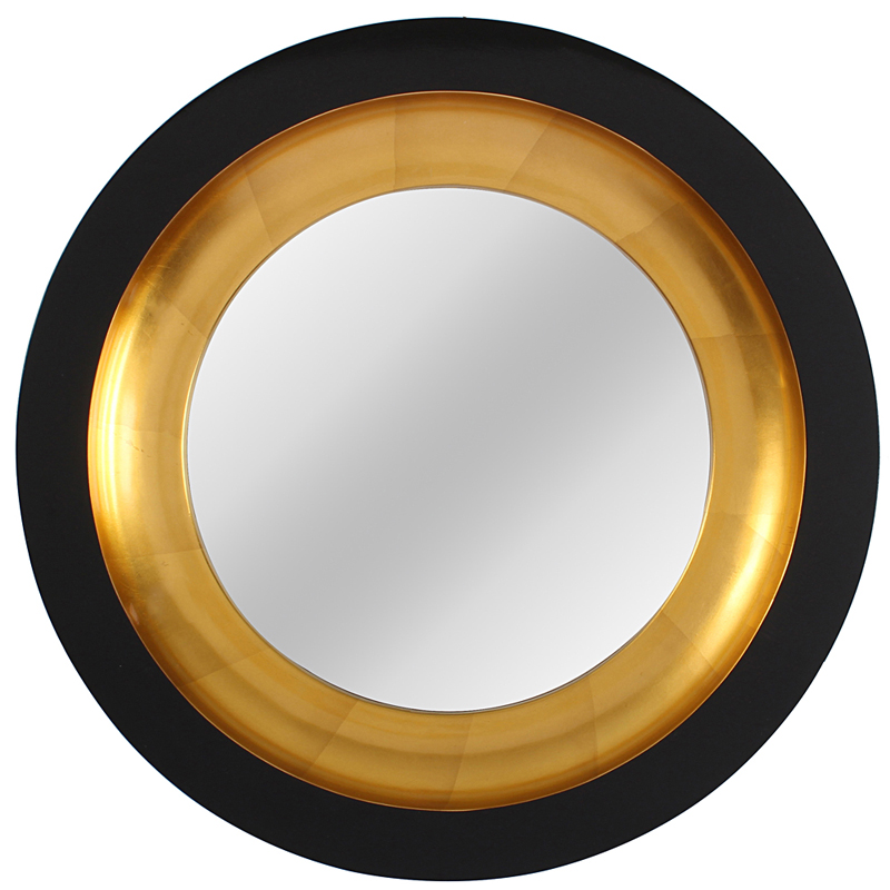 Зеркало Black and Gold Circle Mirror Зеркало Black and Gold Circle Mirror в Орле | Loft Concept
