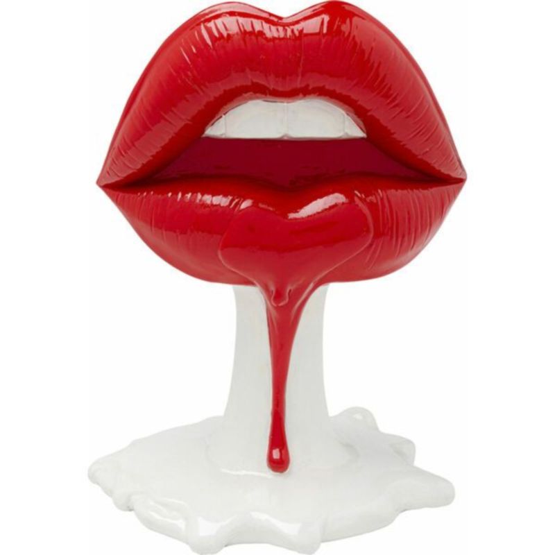 Статуэтка красная Sweet lips Белый Красный Статуэтка красная Sweet lips Белый Красный в Орле | Loft Concept