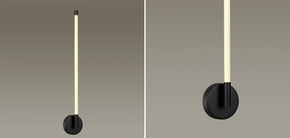 Черное Бра Trumpet tube светодиодное Черное Бра Trumpet tube светодиодное - Loft-Concept в Орле