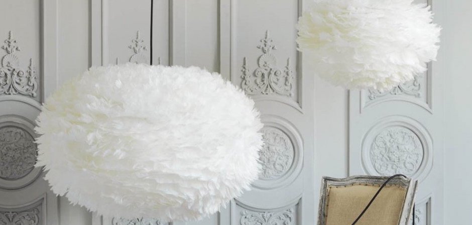 Люстра из перьев Plumage White Люстра из перьев Plumage White - Loft-Concept в Орле