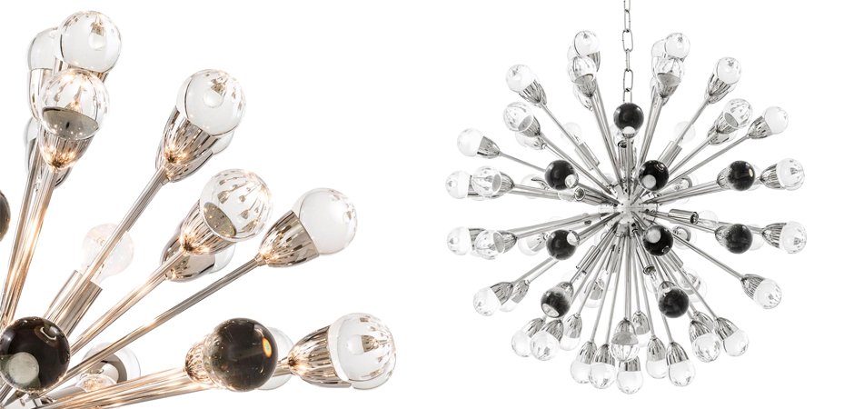 Люстра Chandelier Antares L Nickel Люстра Chandelier Antares L Nickel - Loft-Concept в Орле
