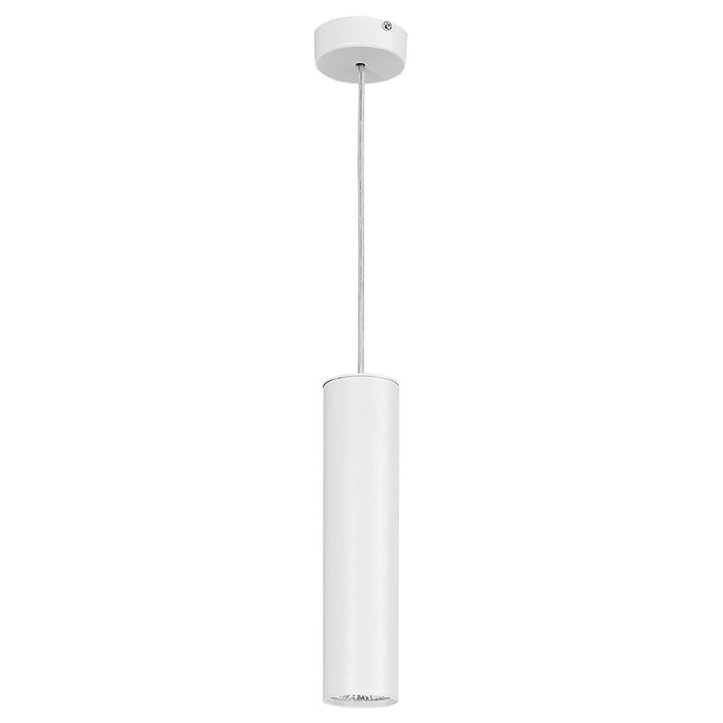 Подвесной светильник Luis Trumpet Tube White Lamp 25 Белый Подвесной светильник Luis Trumpet Tube White Lamp 25 Белый в Орле | Loft Concept