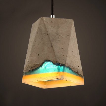 Подвесной светильник Art Concrete Pendant №8 Серый в Орле | Loft Concept 