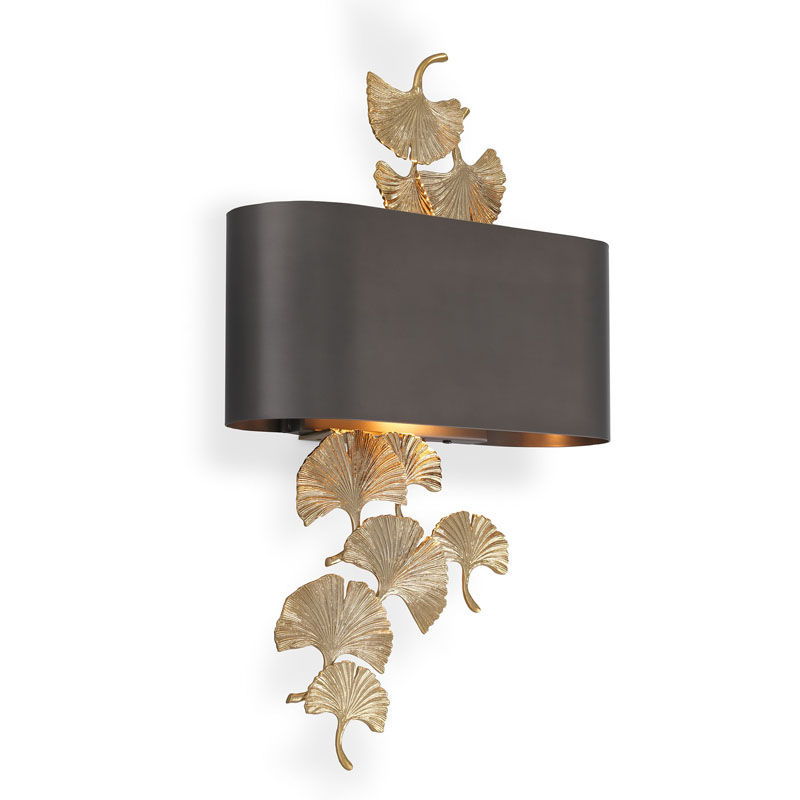 Бра Eichholtz WALL LAMP REGINA Черный Золотой Бра Eichholtz WALL LAMP REGINA Черный Золотой в Орле | Loft Concept