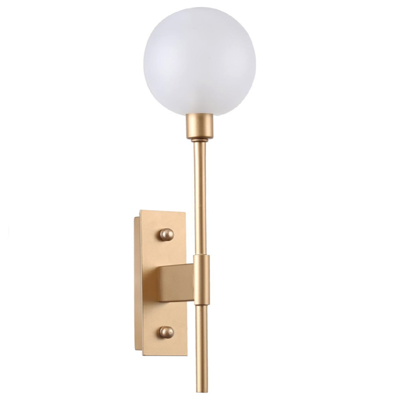 Бра Berries Chandelier White матовое золото Прозрачный белый Бра Berries Chandelier White матовое золото Прозрачный белый в Орле | Loft Concept