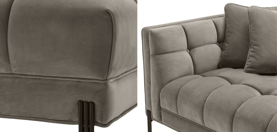 Кушетка Eichholtz Lounge Sofa Sienna Left greige Кушетка Eichholtz Lounge Sofa Sienna Left greige - Loft-Concept в Орле