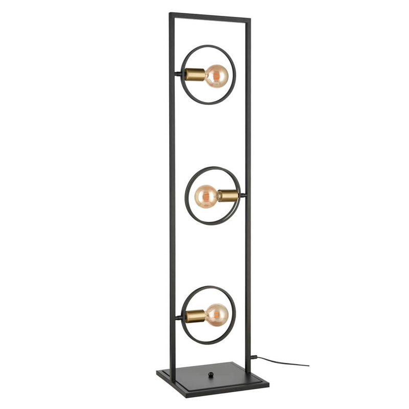 Торшер Loft Rings Light Черный Золотой Торшер Loft Rings Light Черный Золотой в Орле | Loft Concept