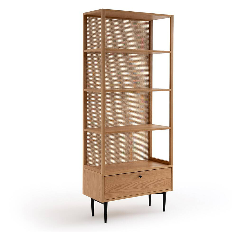 Стеллаж Agnar Wicker Rack Светлый дуб в Орле | Loft Concept 