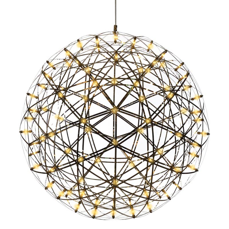 Люстра Moooi 3D Sphere Yellow lamp L Хром Люстра Moooi 3D Sphere Yellow lamp L Хром в Орле | Loft Concept