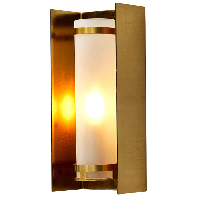 Бра Regin Wall Lamp Матовое Стекло Золотой Белое матовое стекло Бра Regin Wall Lamp Матовое Стекло Золотой Белое матовое стекло в Орле | Loft Concept