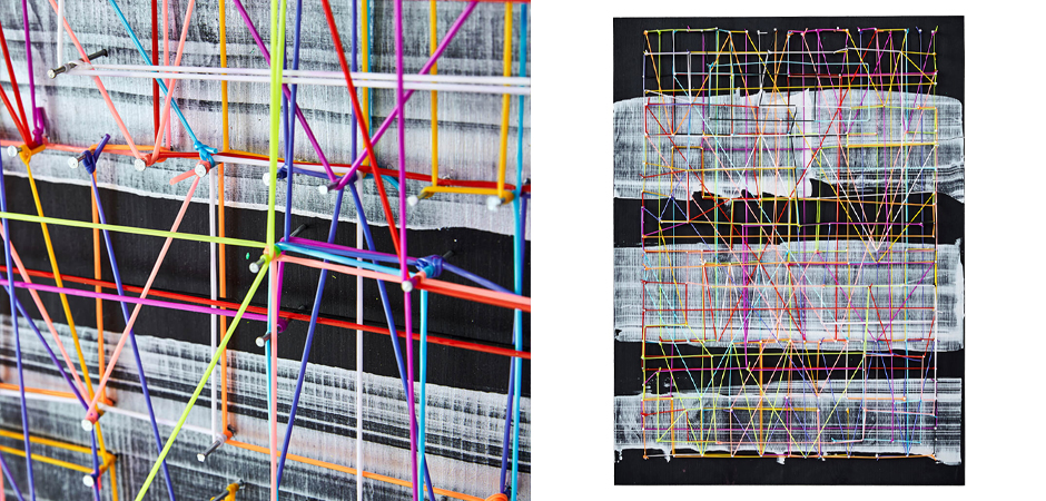Картина Thread Drawing Картина Thread Drawing - Loft-Concept в Орле