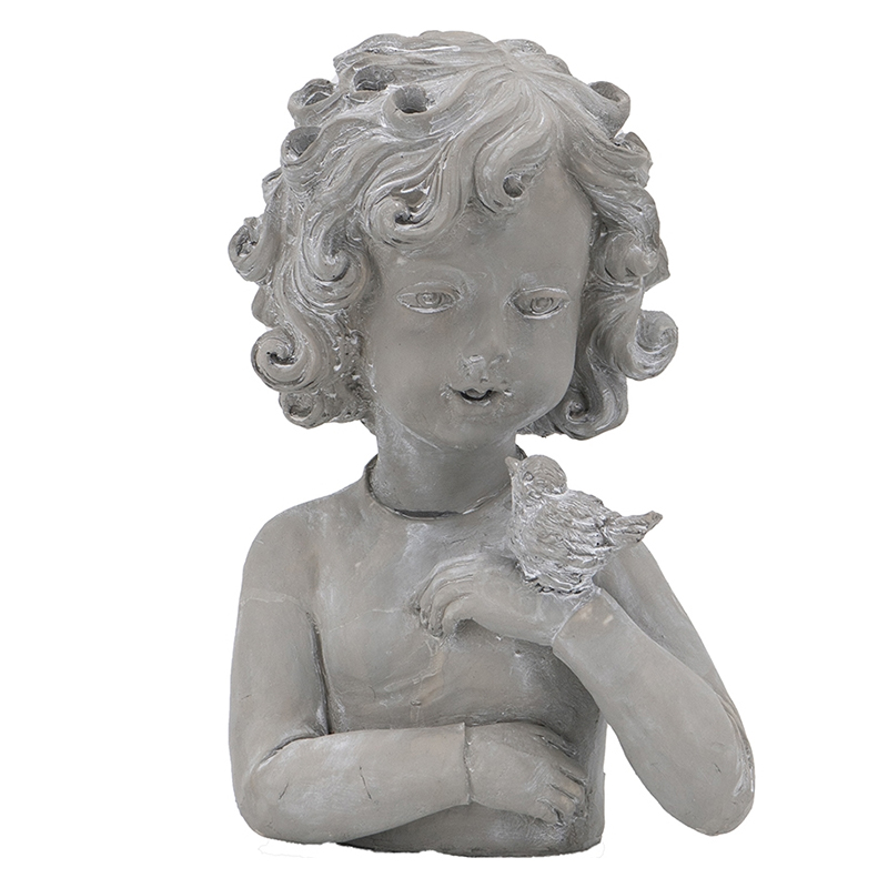 Ваза Child Bust Серый в Орле | Loft Concept 