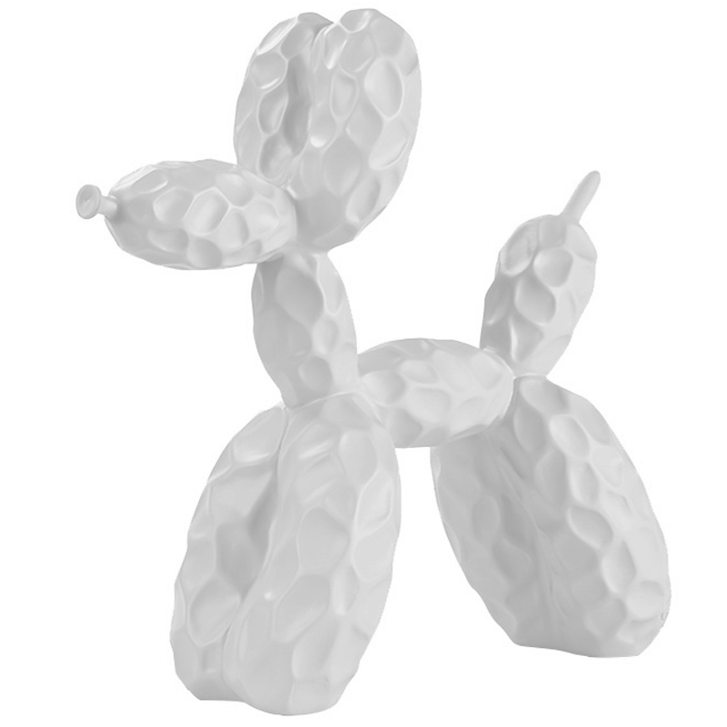 Статуэтка Jeff Koons Balloon Dog Crumpled White Белый Статуэтка Jeff Koons Balloon Dog Crumpled White Белый в Орле | Loft Concept