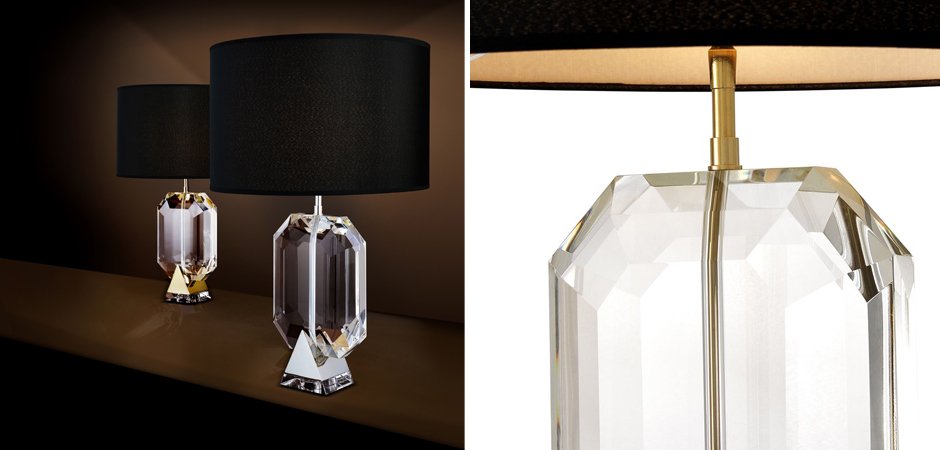 Настольная лампа Eichholtz Table Lamp Emerald Gold & Black Настольная лампа Eichholtz Table Lamp Emerald Gold & Black - Loft-Concept в Орле
